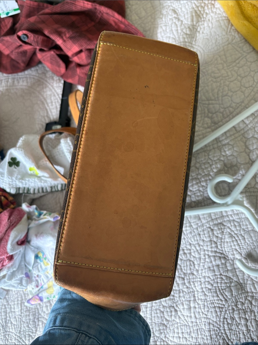 Louis Vuitton Brown Monogram Piano PM Tote Bag - Picture 14 of 16